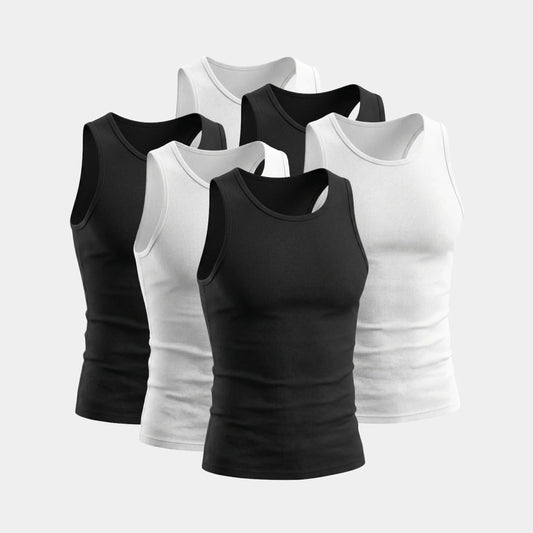 Pack de 6 - Noir (×3) Blanc (x3)